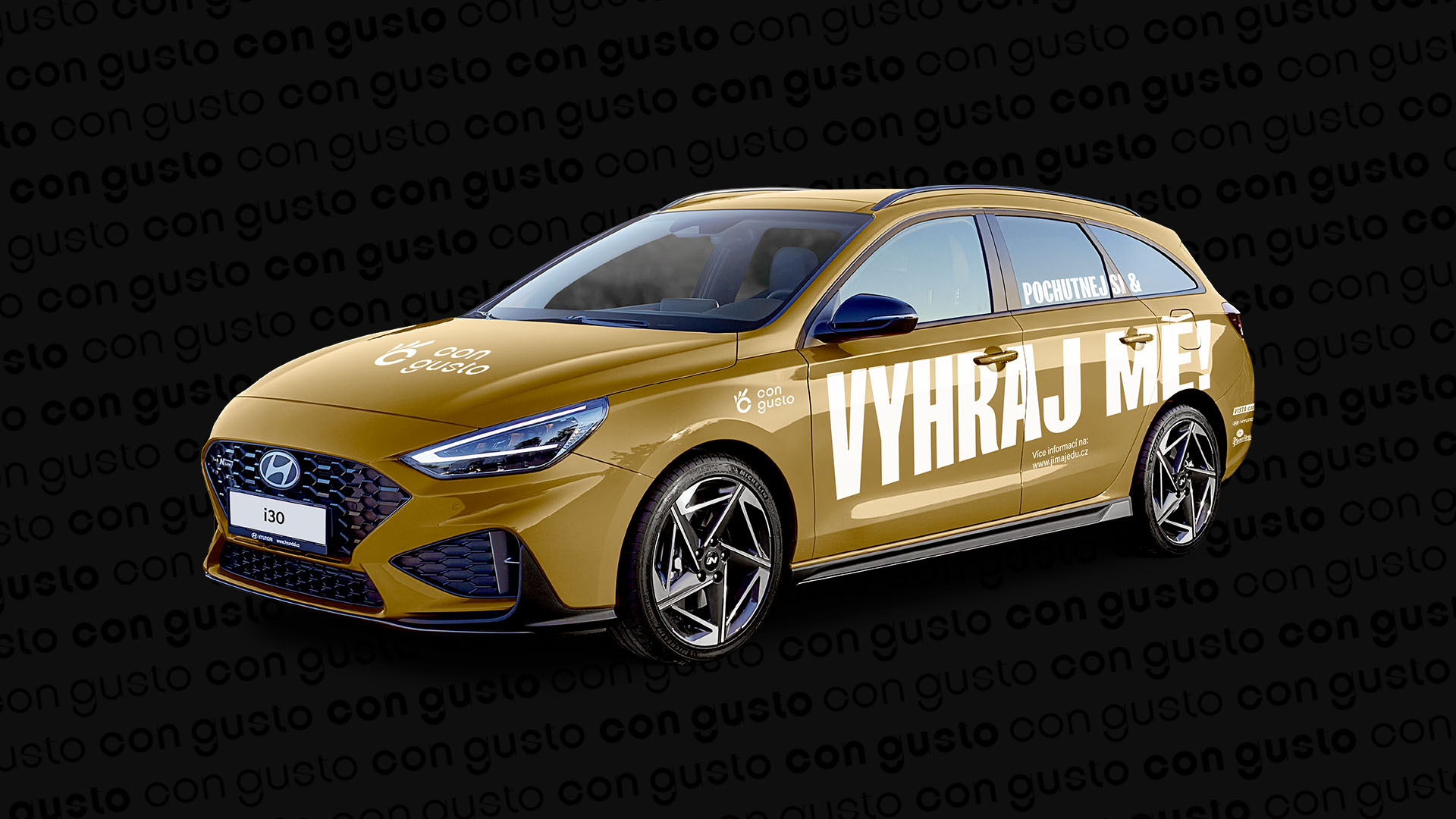 Vyhraj auto s Con Gustem